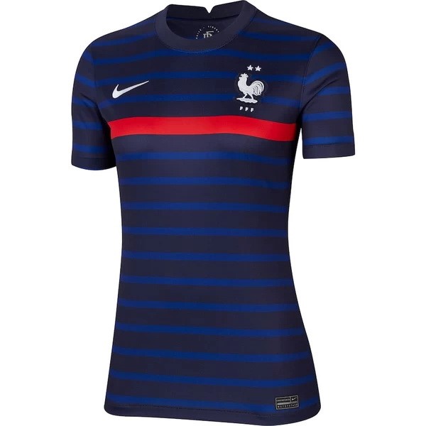 Tailandia Camiseta Francia 1st Mujer 2020 Azul